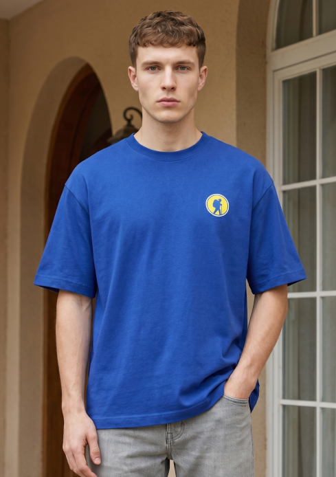 Second image of Men’s Outdoor Back Print Oversized T-Shirt